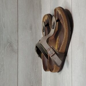 Birkenstock Women Thong Gizeh Sandals Flats shoes sz 37/6